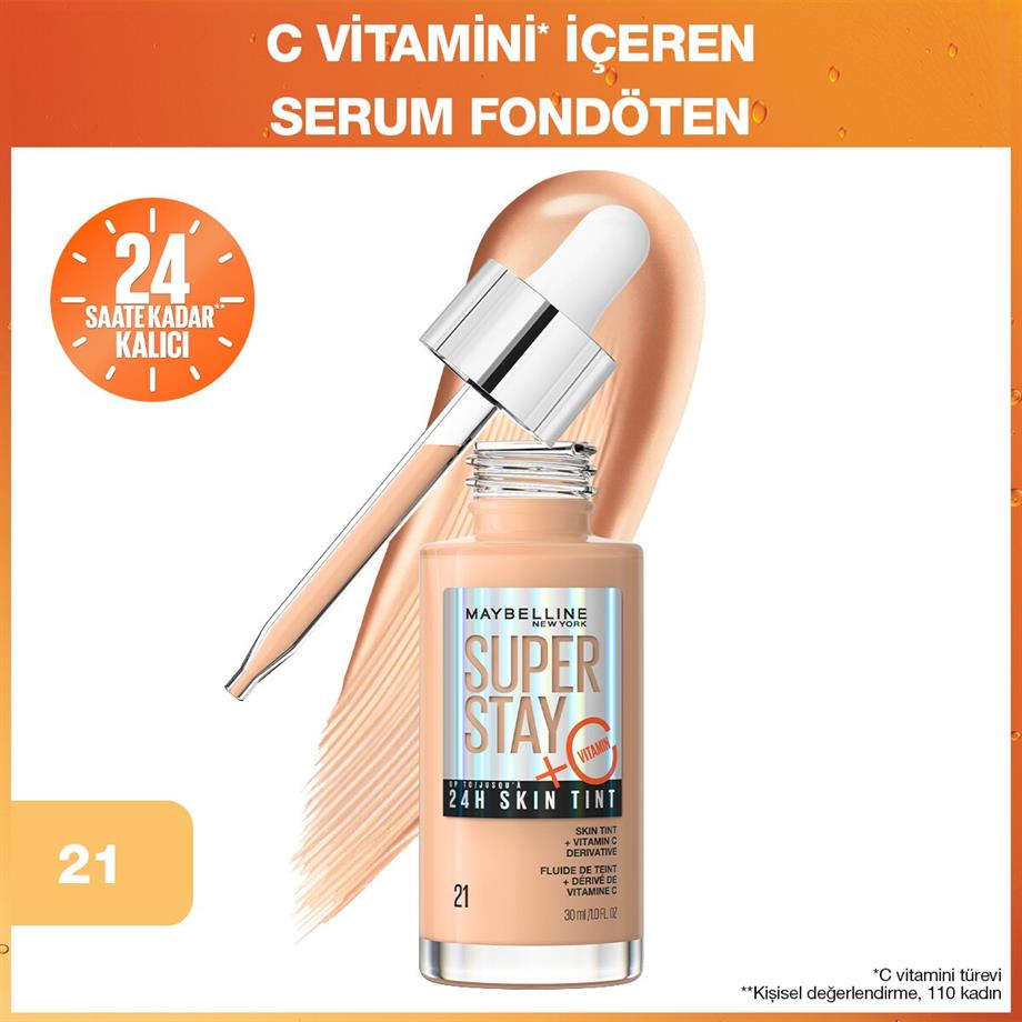 Maybelline - MAYBELLINE SUPER STAY SKIN TINT 21