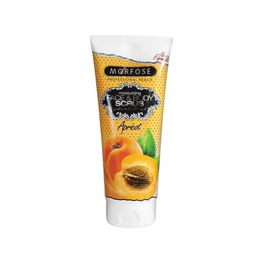 Morfose Face Body Scrub Apricot 200 Ml