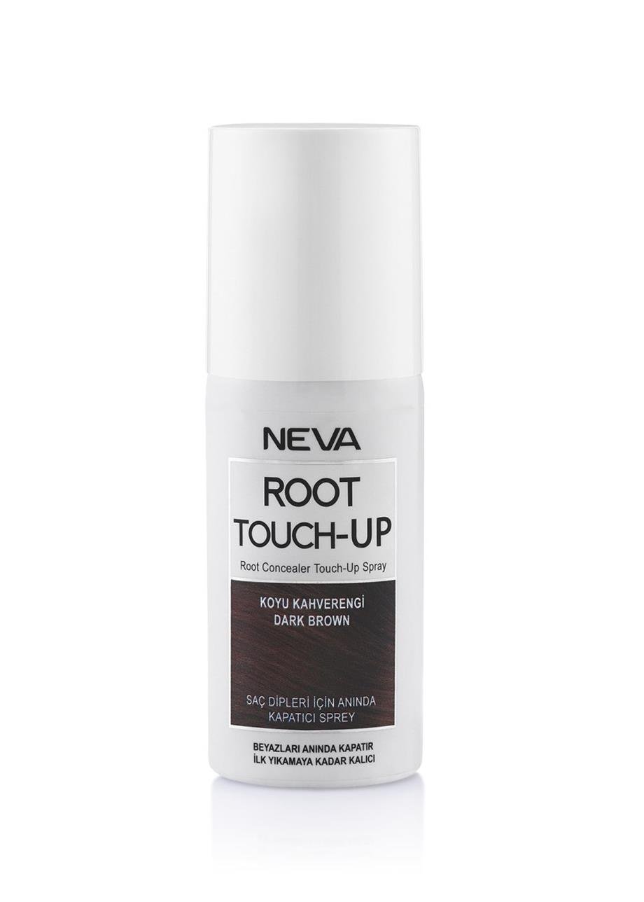 Neva - Neva Root Touch-Up Saç Dipleri İçn Kapatıcı Sprey 75 Ml Koyu Kahverengi