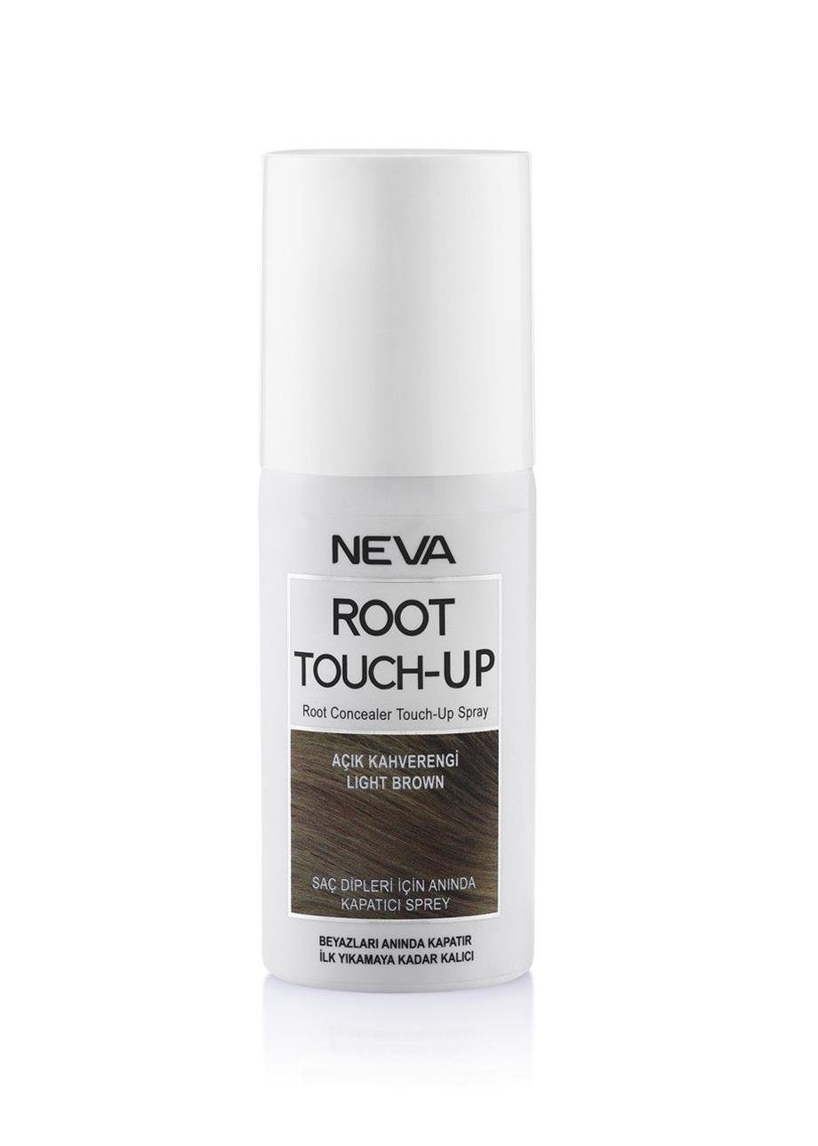 Neva - Neva Root Touch-Up Saç Dipleri İçn Kapatıcı Sprey 75 Ml Açık Kahverengi