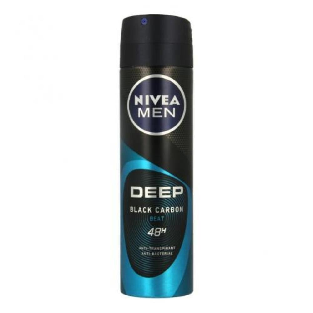 Nivea Men - Nivea Men Erkek Sprey Deodorant Deep Beat 150 Ml