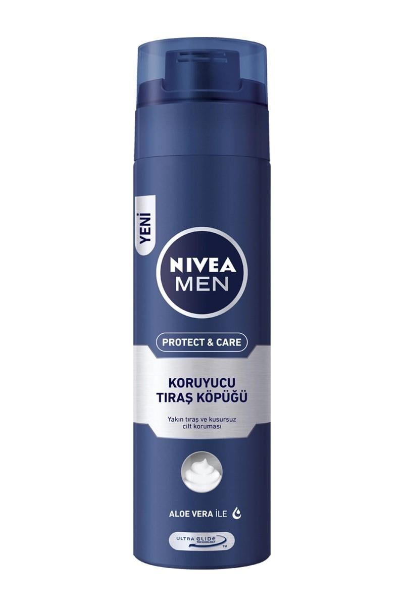 Nivea Men - Nivea Protect & Care Koruyucu Tıraş Köpüğü 200 Ml