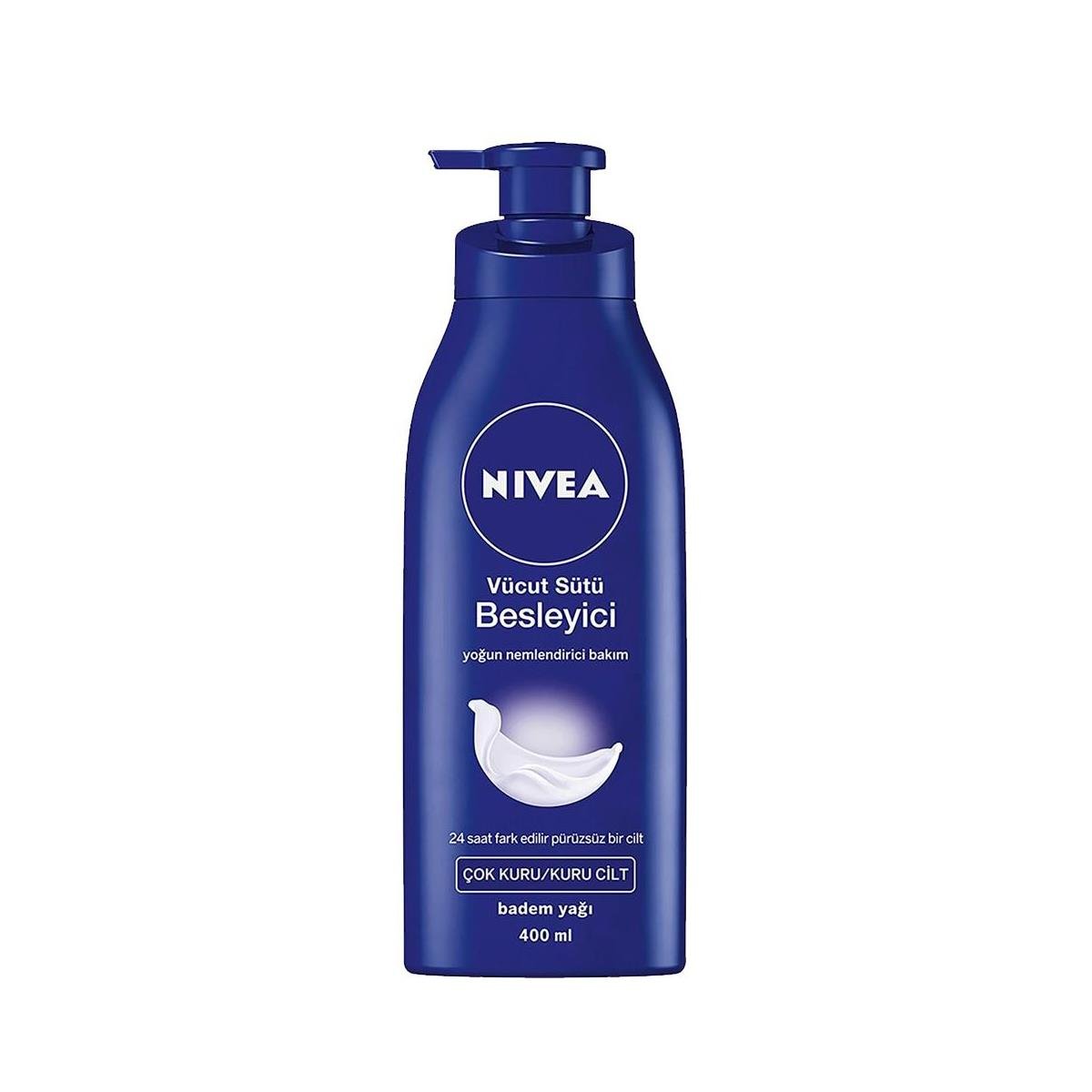 Nivea - Nivea Besleyici Vücut Sütü (Yoğun Nemlendirici Bakım) 400 Ml