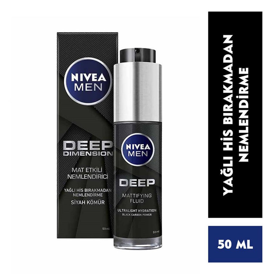 Nivea Men Deep Dimension Mat Etkili Nemlendirici Krem 50 Ml 