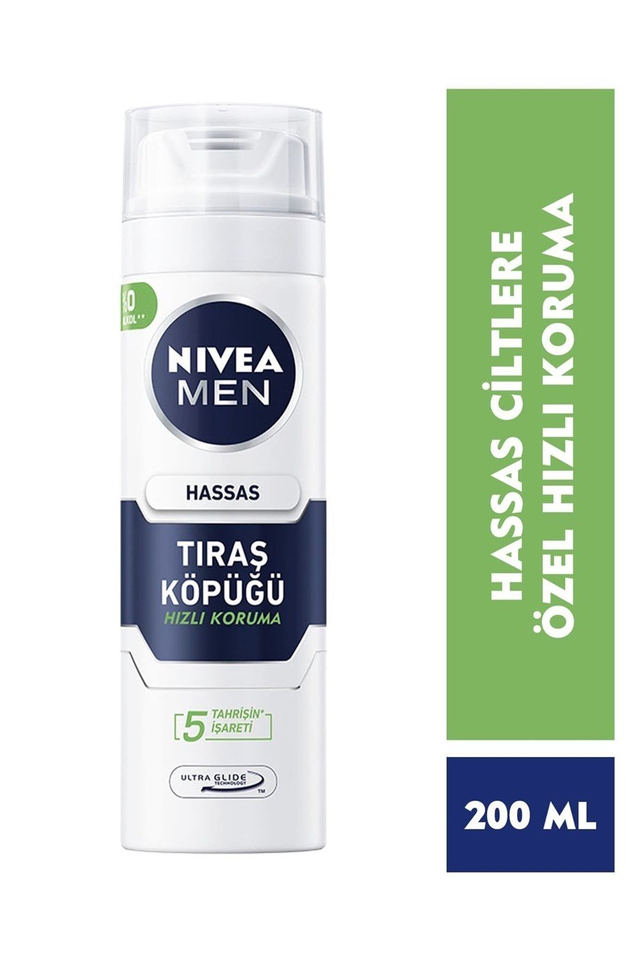 NIVEA MEN TIRAŞ KÖPÜĞÜ HASSAS CİLT 200 ML