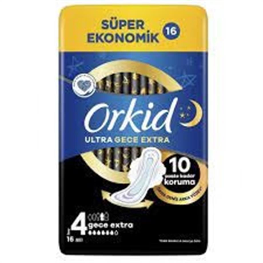 Orkid - ORKİD ULTRA EXTRA GECE 4LÜ