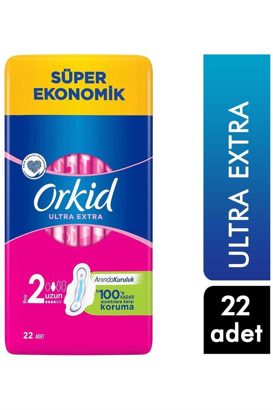 Orkid - ORKİD ULTRA EXTRA UZUN 4LÜ 22 ADET