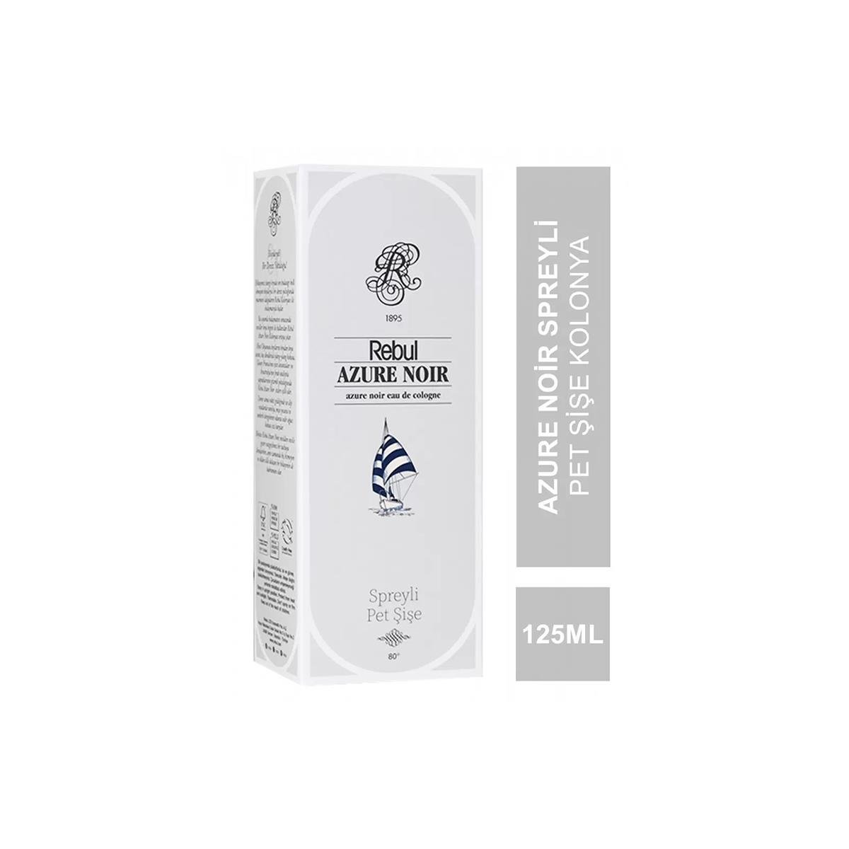 Rebul - REBUL KOLONYA AZURE NOIR SPREYLİ 100 ML