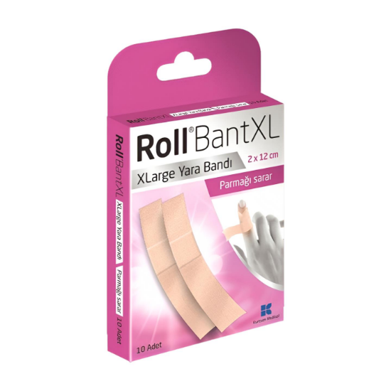 Roll - Roll Bant Yara Bandı XL 10'lu