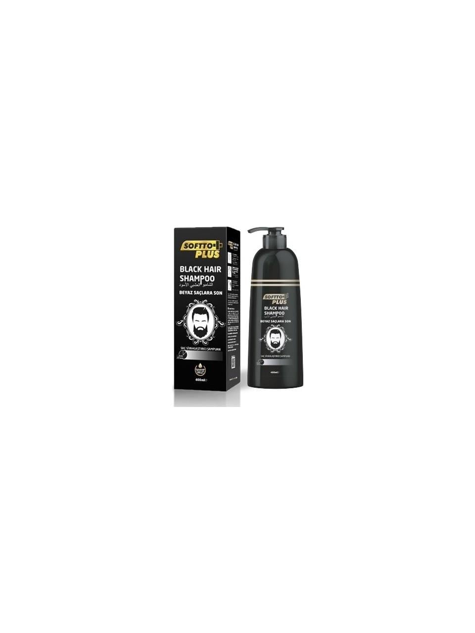Softto - Softto Plus Black Şampuan 350 ml