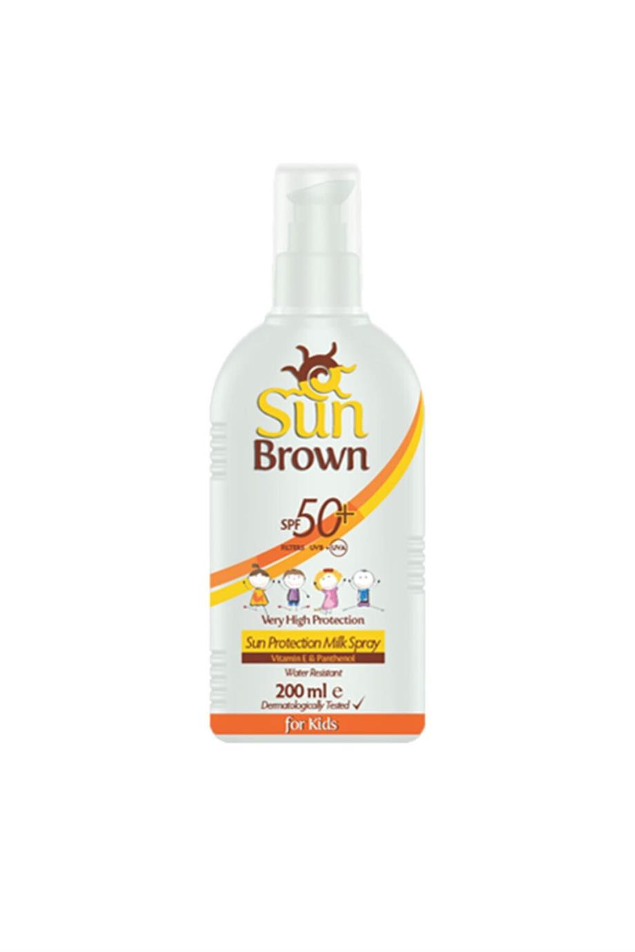 Sun Brown - Sun Brown Koruyucu Güneş Losyonu Çocuklar İçin Spf50 200 Ml