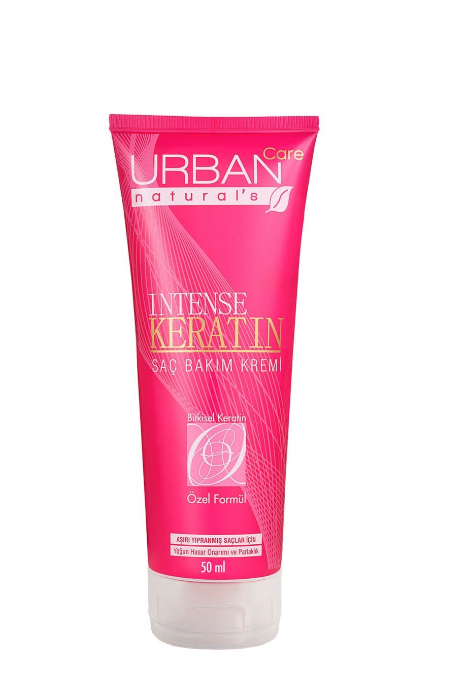 Urban Care Seyahat Boy Yoğun Keratin içeren Onarım ve Parlaklık Veren Saç Bakım Kremi 50 Ml