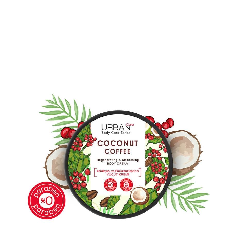 Urban Care - URBAN CARE VÜCUT KREMİ COCONUT COFFE 200 ML