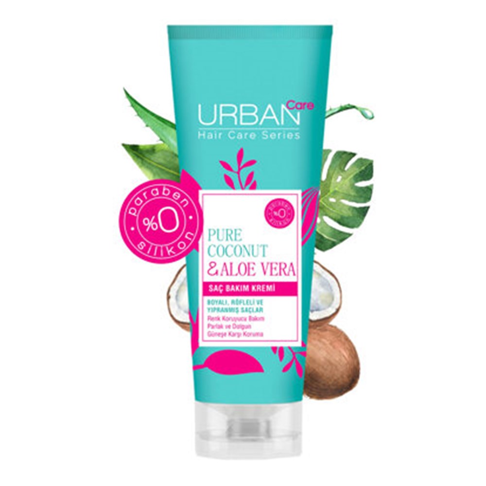 URBAN SAÇ BAKIM KREMİ PURE COCONUT&ALOE VERA 250 ML