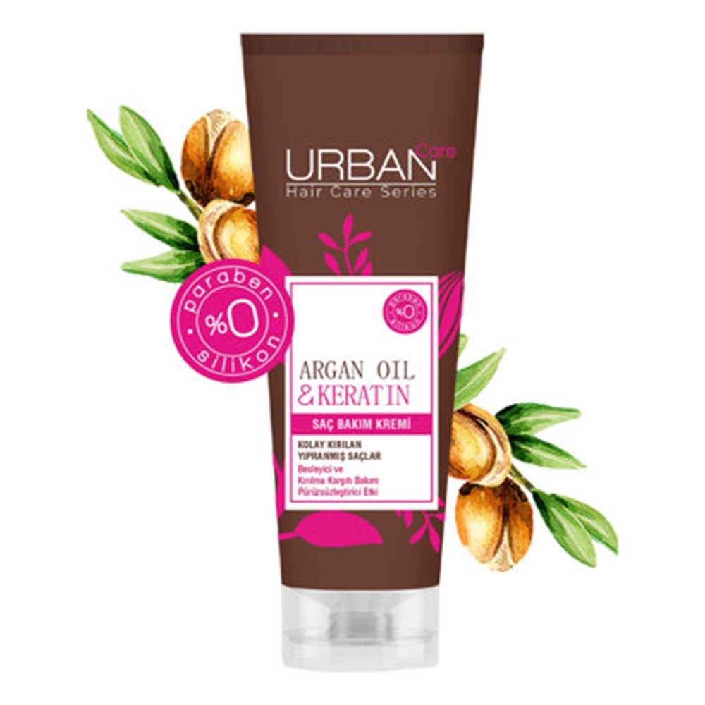 URBAN SAÇ BAKIM ŞAMPUANI ARGAN OİL&KERATİN 250 ML
