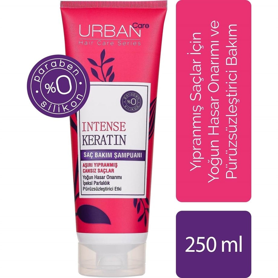 Urban Saç Bakım Şampuanı Intense Keratin 250 Ml