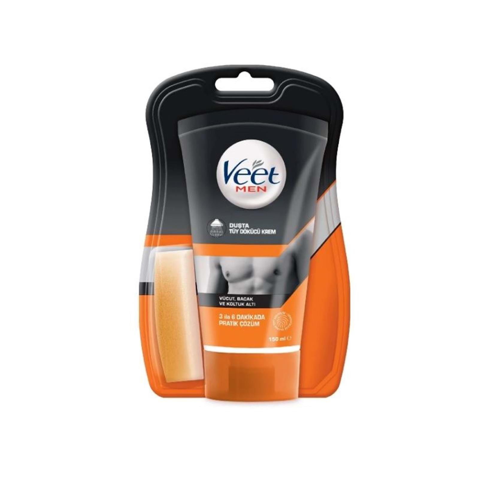Veet - Veet Men Duşta Tüy Dökücü Krem 150 Ml