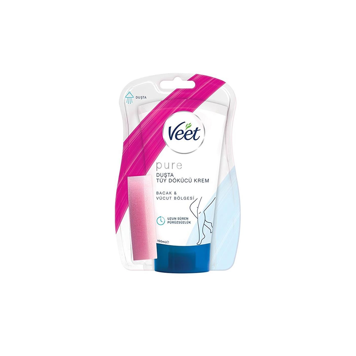 Veet - Veet Pure Duşta Tüy Dökücü Krem Hassas Ciltler 150 Ml
