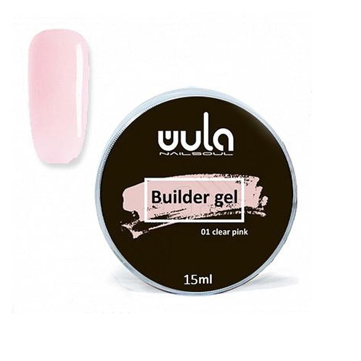 Vula - Vula Builder Gel 01 Clear Pink 15 Ml