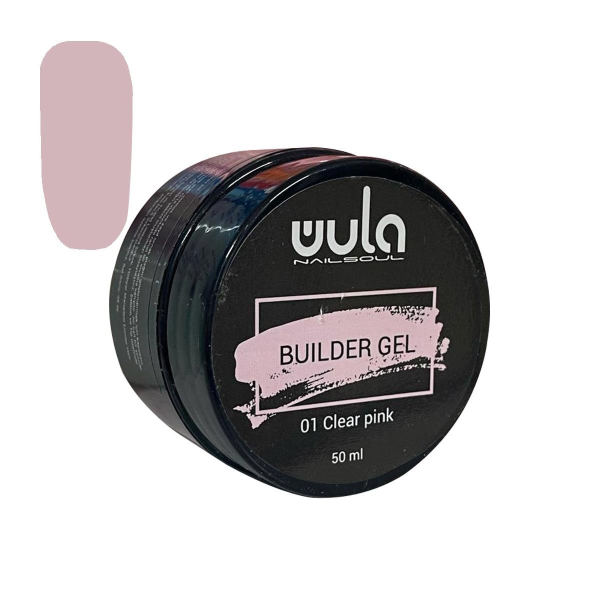 Vula - Vula Builder Gel 01 Clear Pink 50 Ml