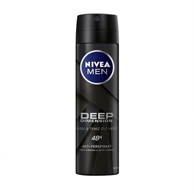 Nivea Deep Dimenson Erkek Deodorant 150 Ml