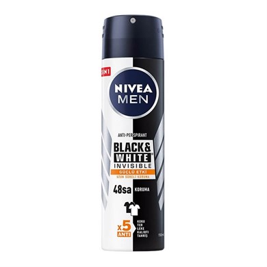 Nivea Invisible Black&White Güçlü Etki Erkek Deodorant 150 Ml