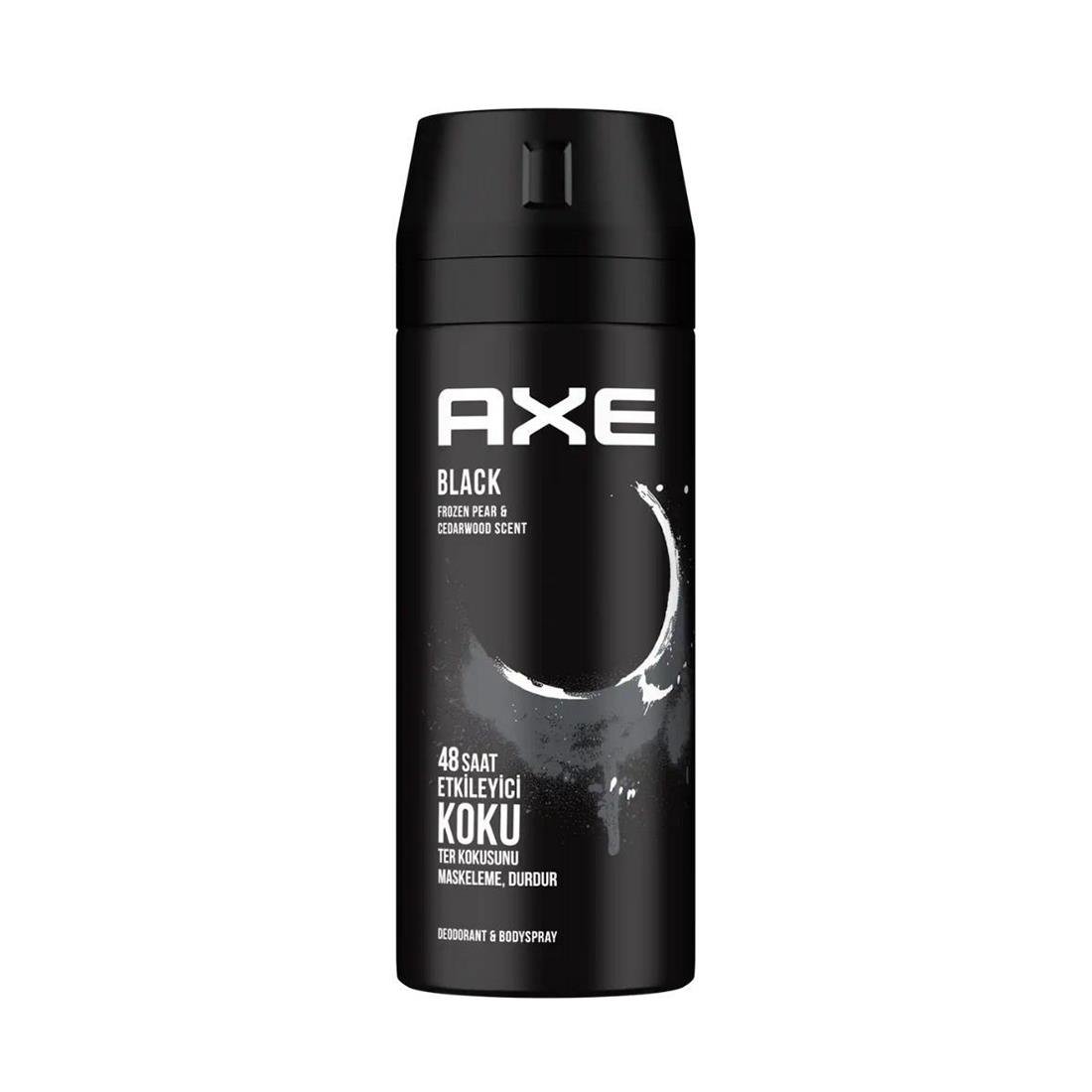 Axe - Axe Erkek Sprey Deodorant Black 48 Saat Etkileyici Koku 150 Ml