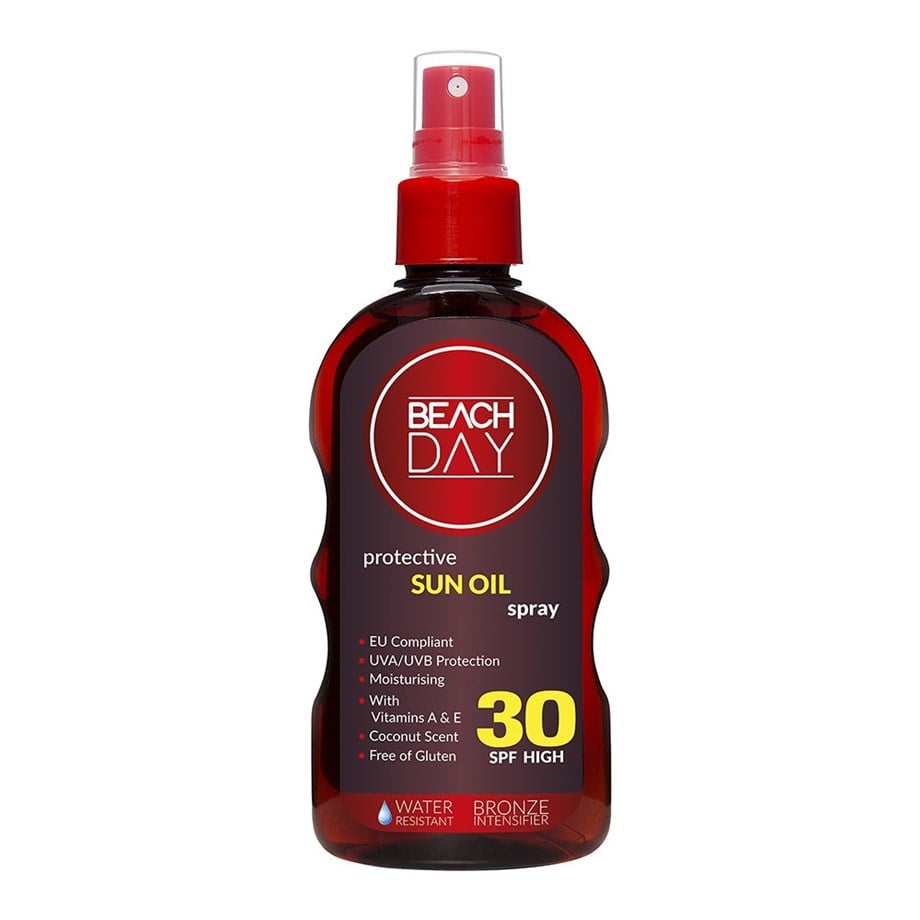 Beach Day Bronzlaştırıcı Koruyucu Güneş Yağı Spf 30 Sprey 150 Ml