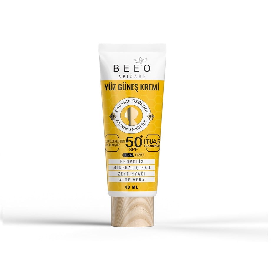 Beeo - BEEO YÜZ GÜNEŞ KREMİ 50SPF