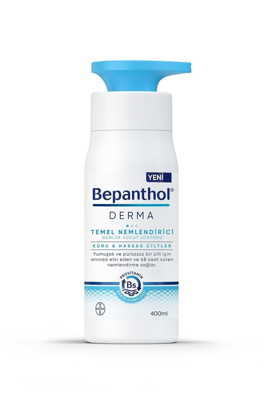 Bepanthol - Bepanthol Derma Temel Nemlendirici Günlük Vücut Losyonu 400 Ml