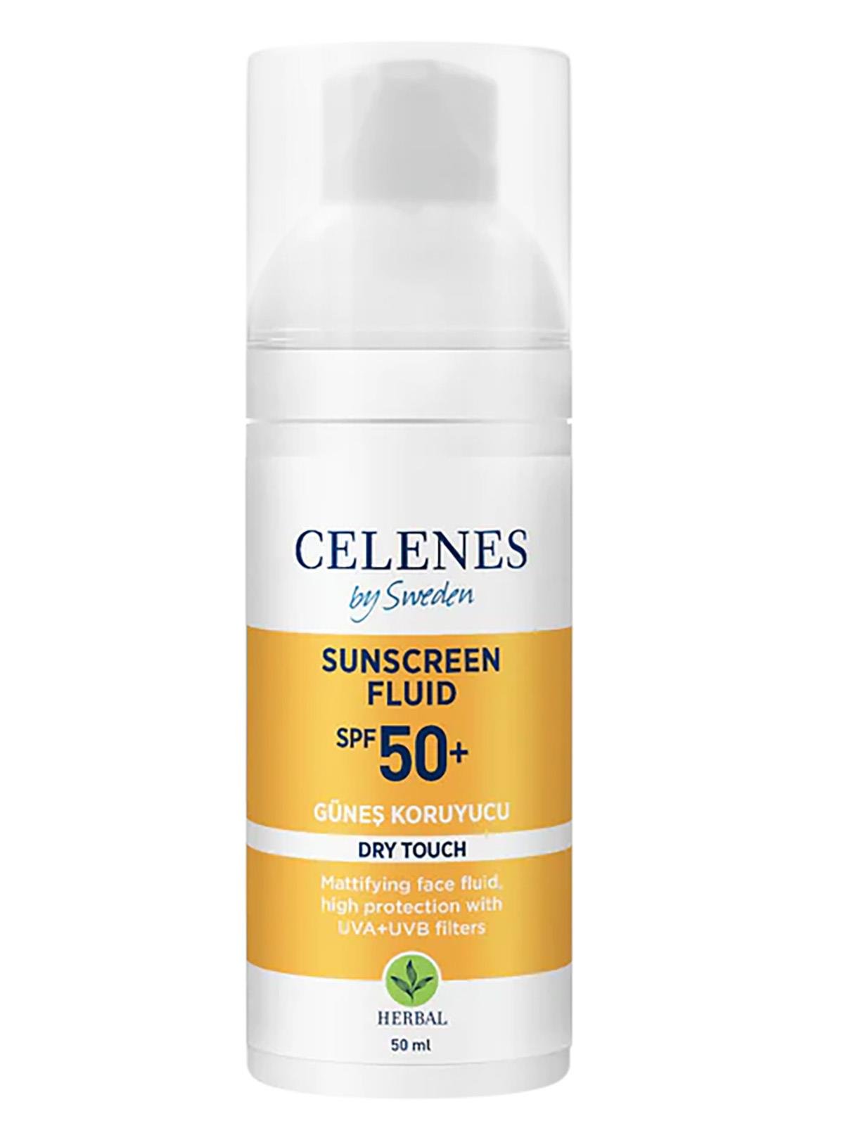 Celenes By Sweden - CELENES GÜNEŞ KREMİ 50SPF DRY TOUCH 50 ML