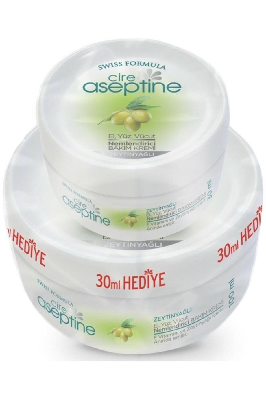 Cire Aseptine - CİRE ASEPTİNE ZEYTİNYAĞI 100 ML+30 ML KAVANOZ