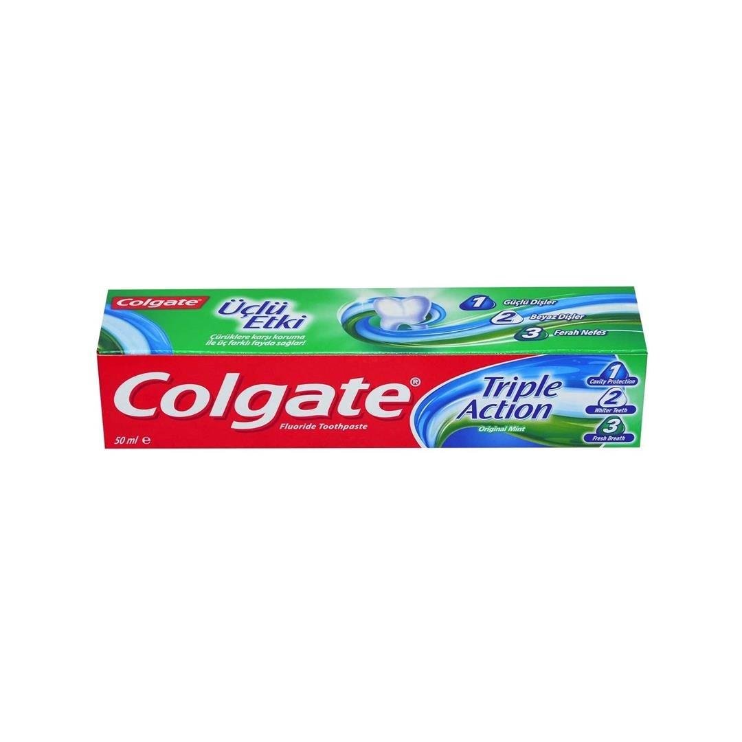 Colgate - COLGATE DİS MACUNU 3LÜ ETKİ 50ML