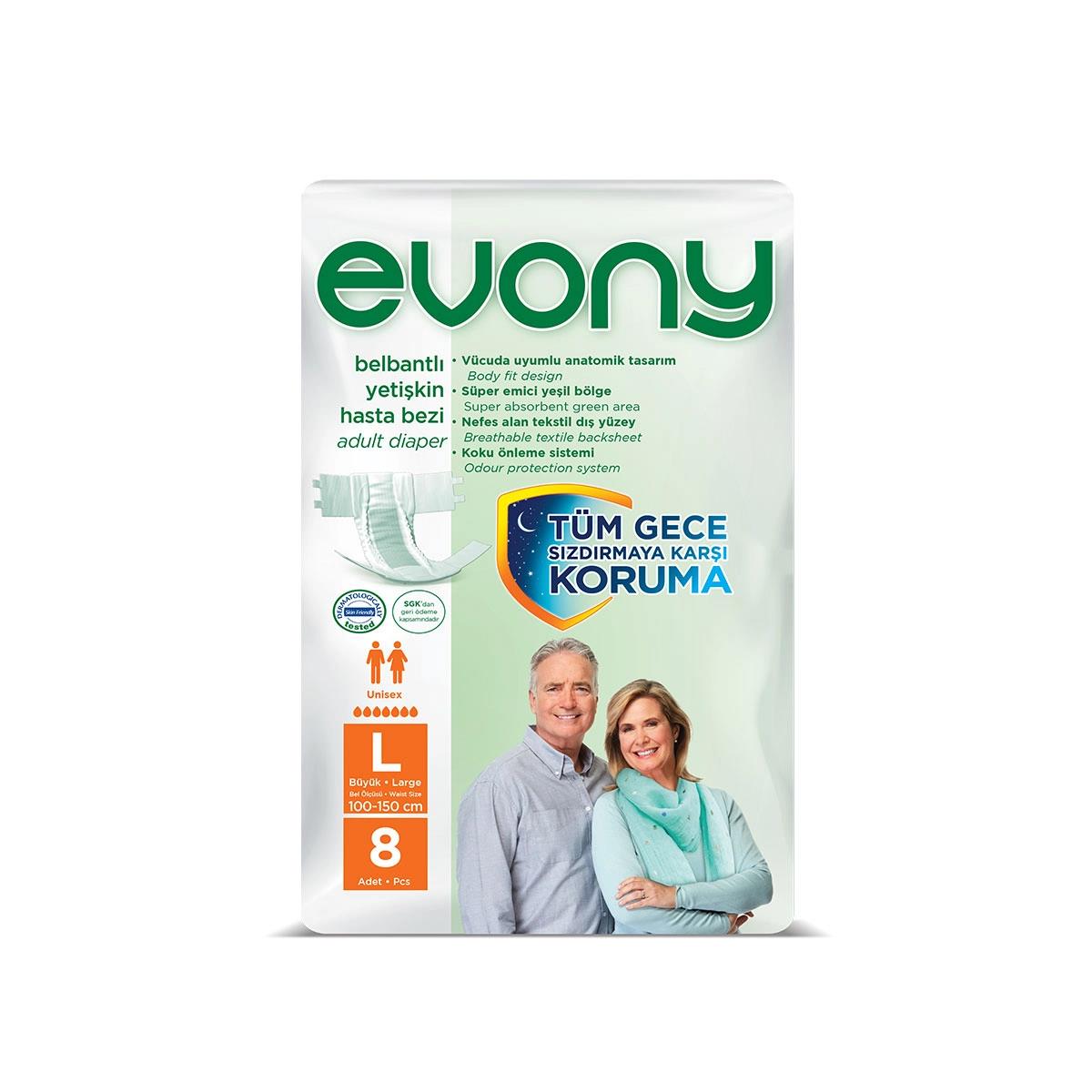 Evony - Evony Hasta Bezi Belbantlı Large (L) 8'li Paket