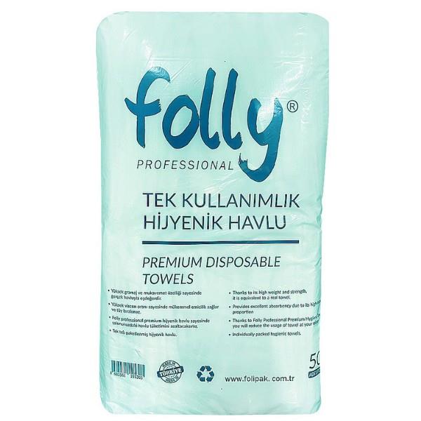 Folly - Folipak Saç Havlusu 50'Li Poşet