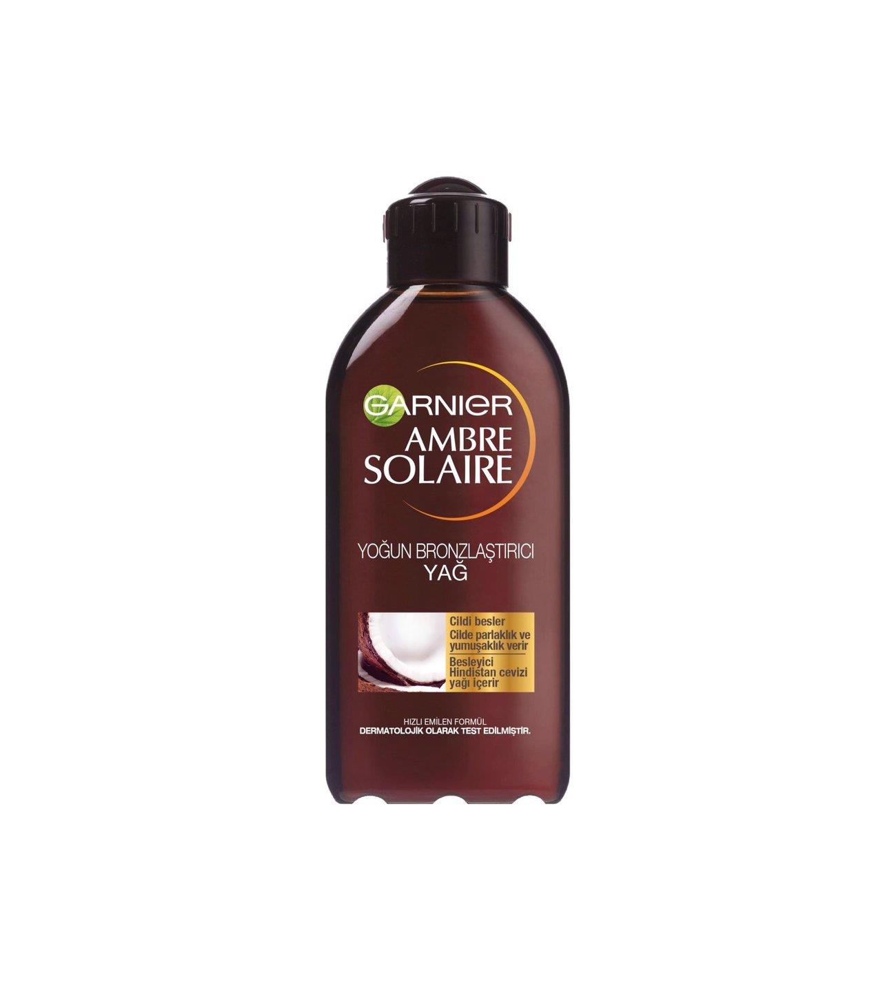 Garnier - GARNIER Ambre Solaire Klasik Yağ 2 Faktör - Hindistan Cevizi