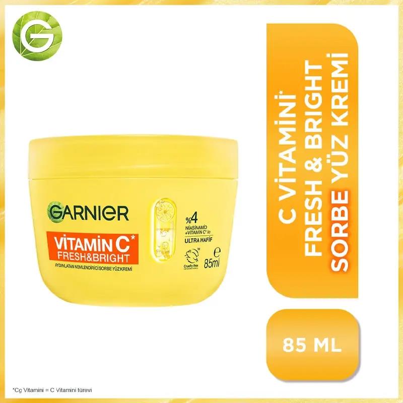 GARNIER  - GARNIER SORBET KREM C VİTAMİN 85 ML