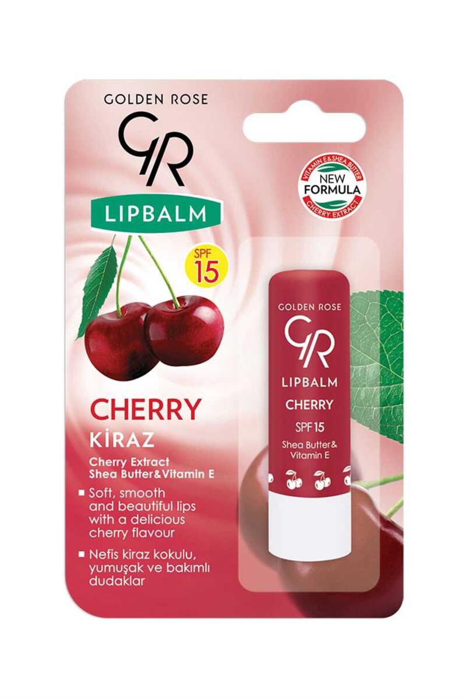 Golden Rose - GR LIP BALM CHERRY SPF 15