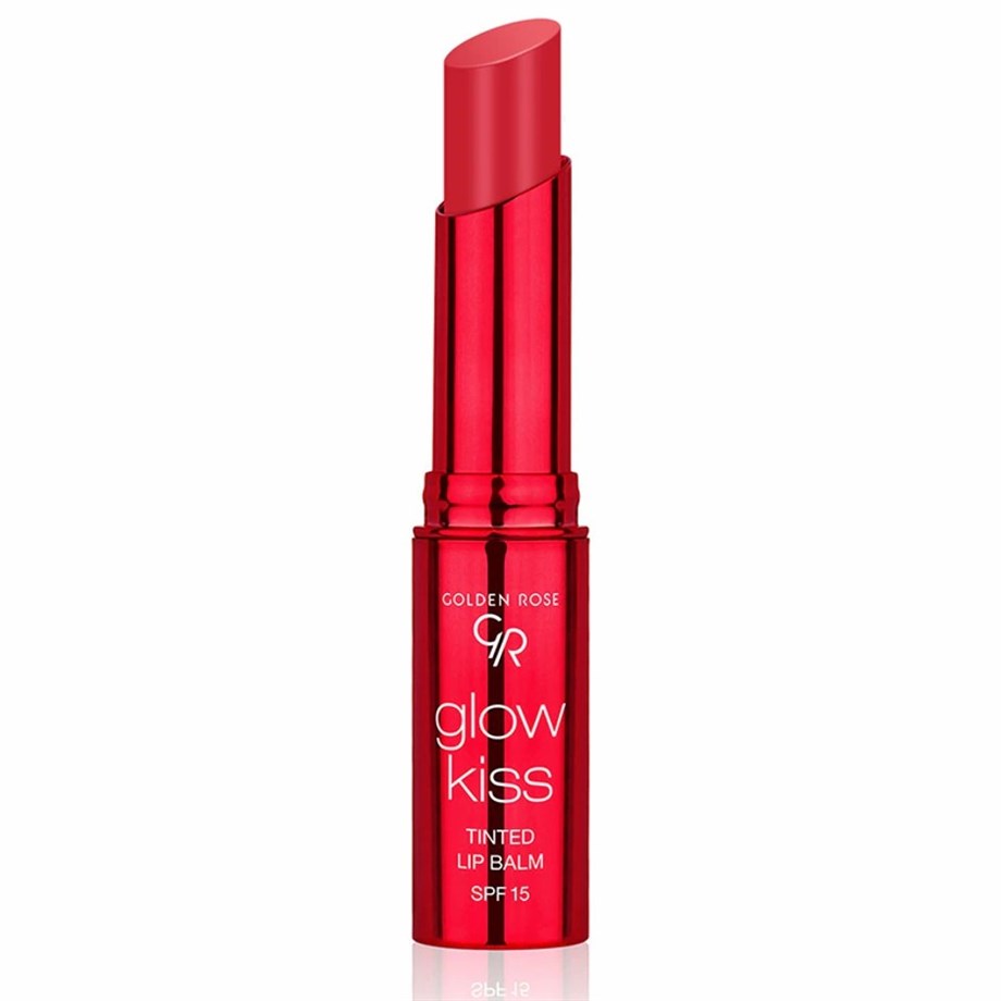 Golden Rose Glow Kiss Tinted Lip Balm Ruj - 02 Strawberry