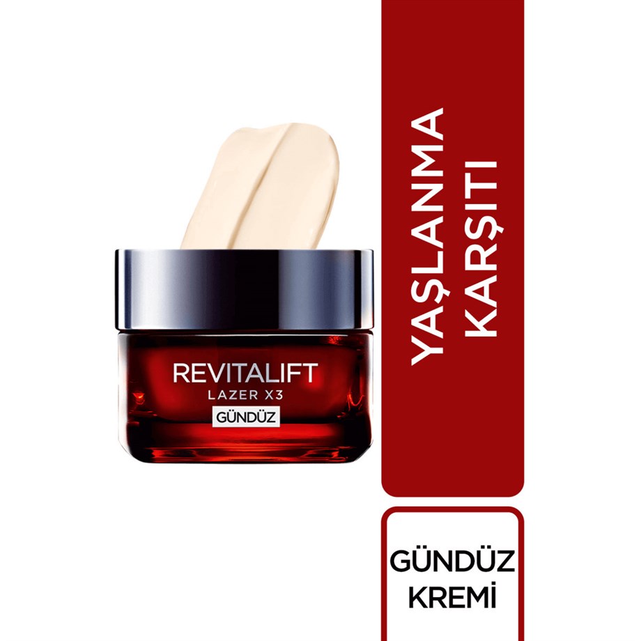 LOREAL REVITALIFT LAZER X3 GÜNDÜZ KREMİ 50 ML
