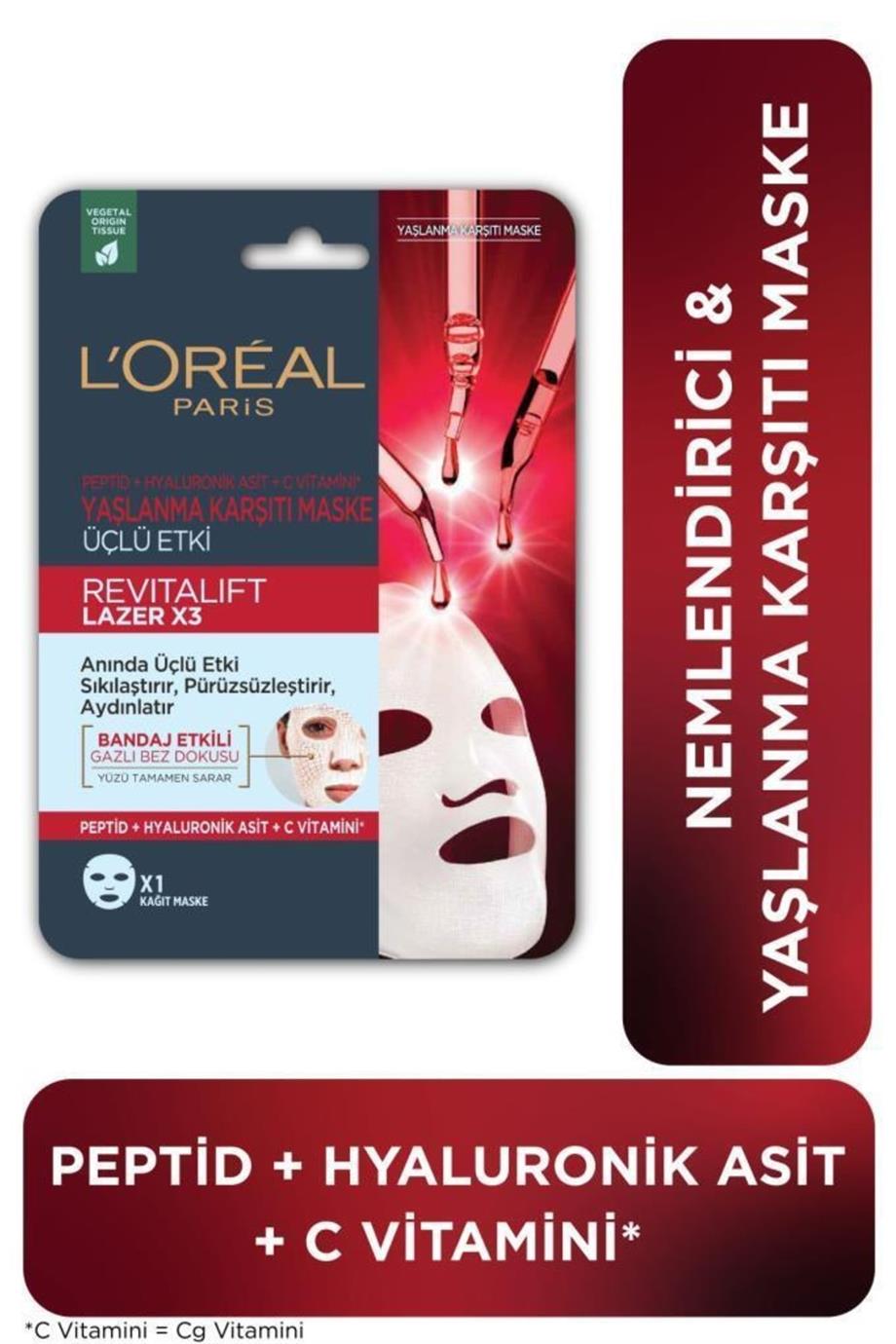 Loreal Paris - LOREAL SKIN REVITALIF LASER MASKE