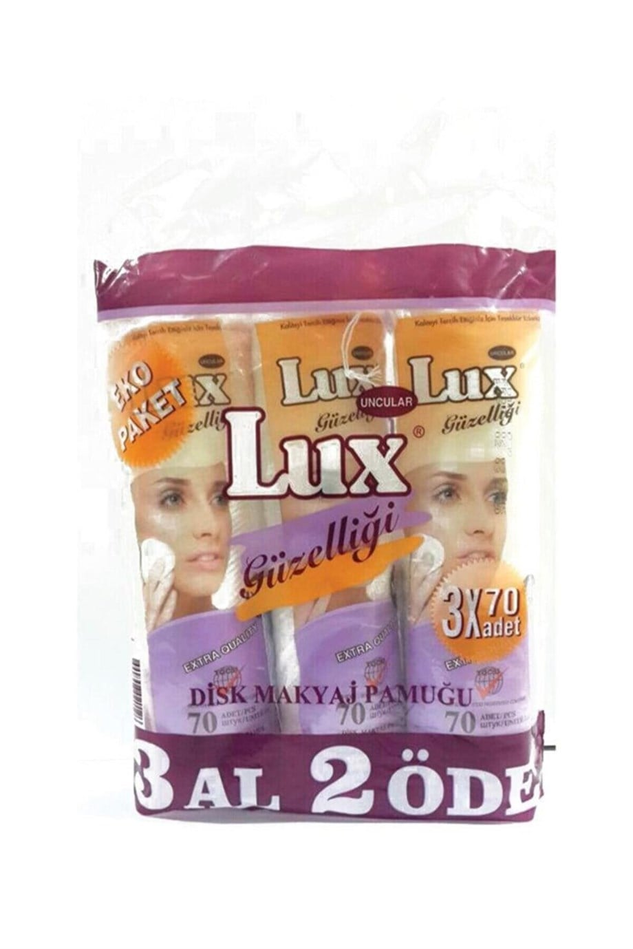 Lux - LUX DISK PAMUK 3 AL 2 ÖDE 70GR