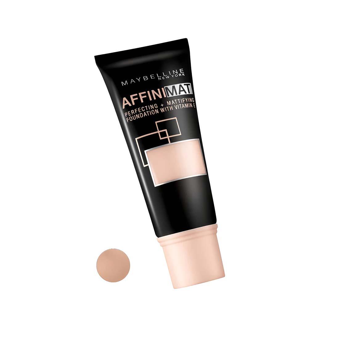 Maybelline - Maybelline Affinimat Makeup - 02 Light Porcelain