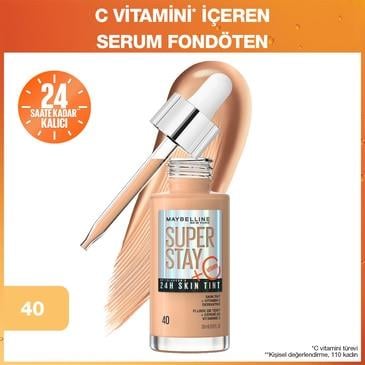 Maybelline - Maybelline New York Superstay Glow Tint Serum Fondöten No: 40