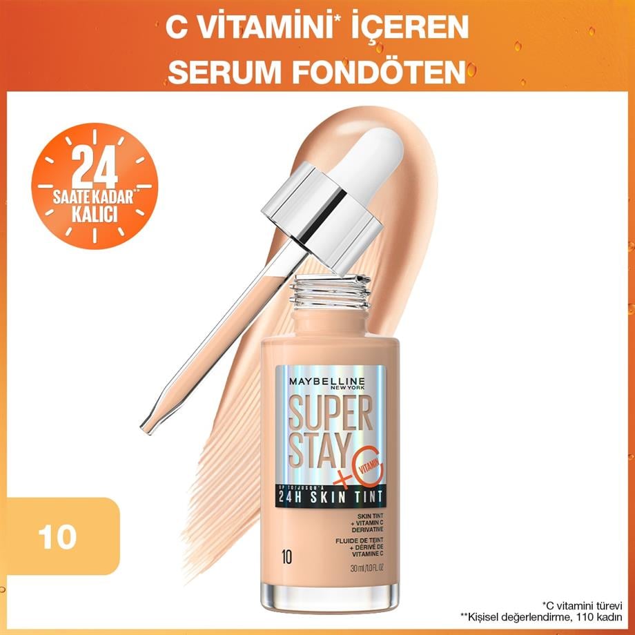 Maybelline - MAYBELLINE SUPER STAY SKIN TINT 10