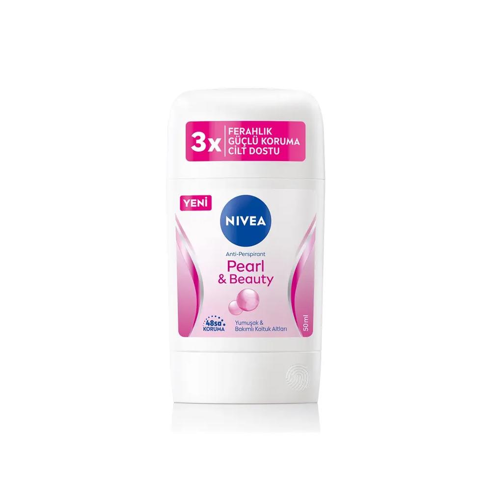 Nivea - Nivea Pearl & Beauty Kadın Stick Deodorant 