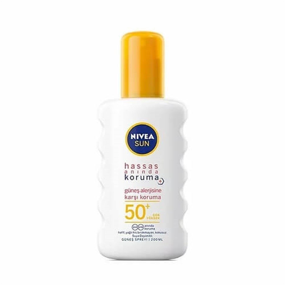 Nivea Sun Hassas Güneş Alerji Koruma Spreyi Spf 50+ 200 Ml