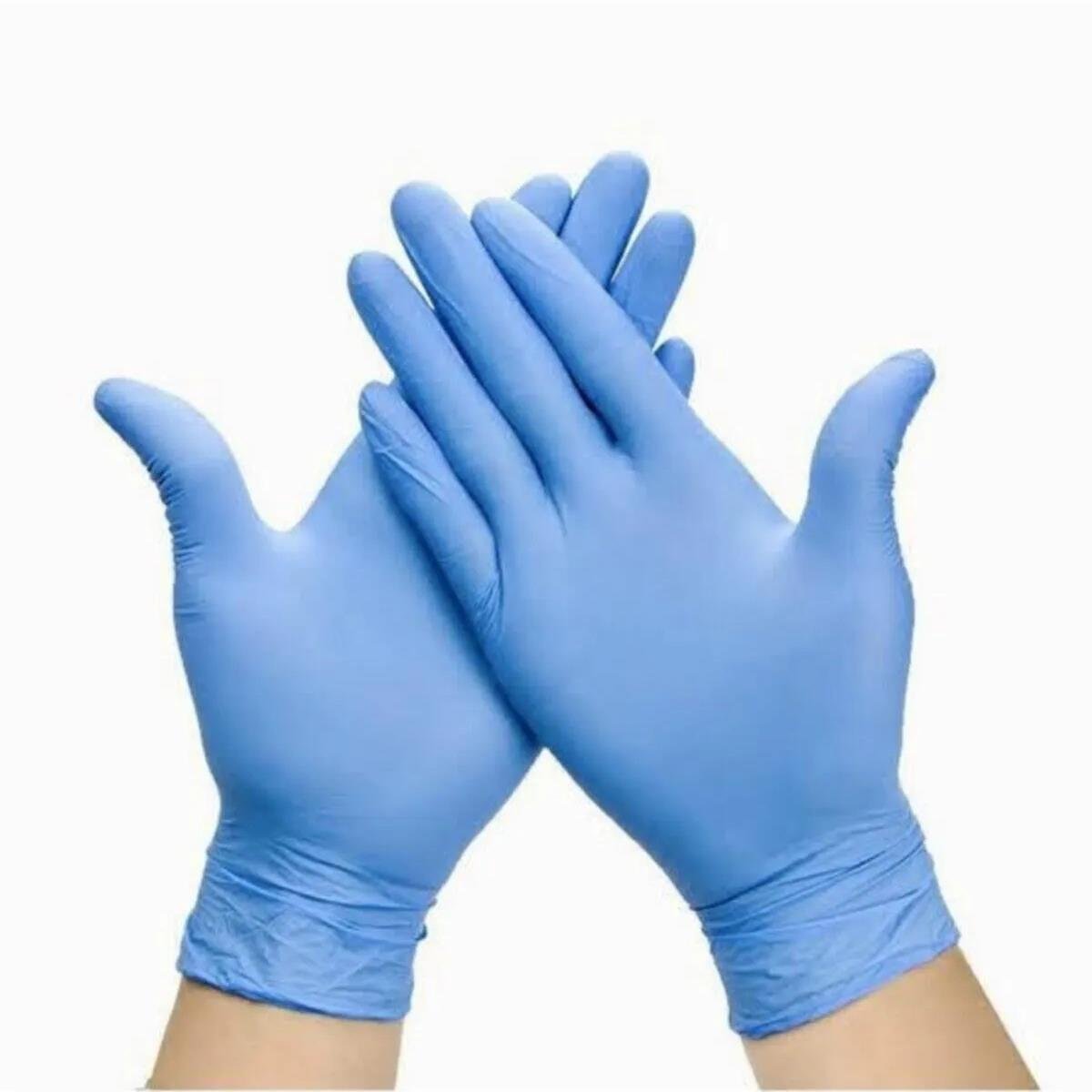 Platin Gloves - PLATIN ELDİVEN NITRIL MAVI S