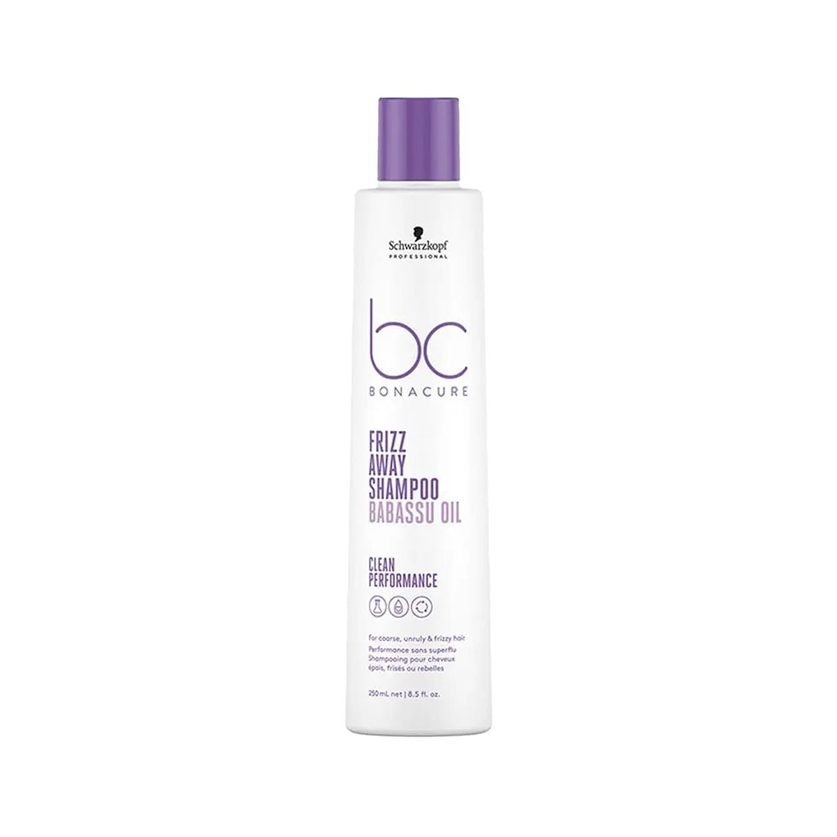 Schwarzkopf - Schwarzkopf Bonacure BC Clean Frizz Away Elektriklenme Karşıtı Şampuan 250 Ml
