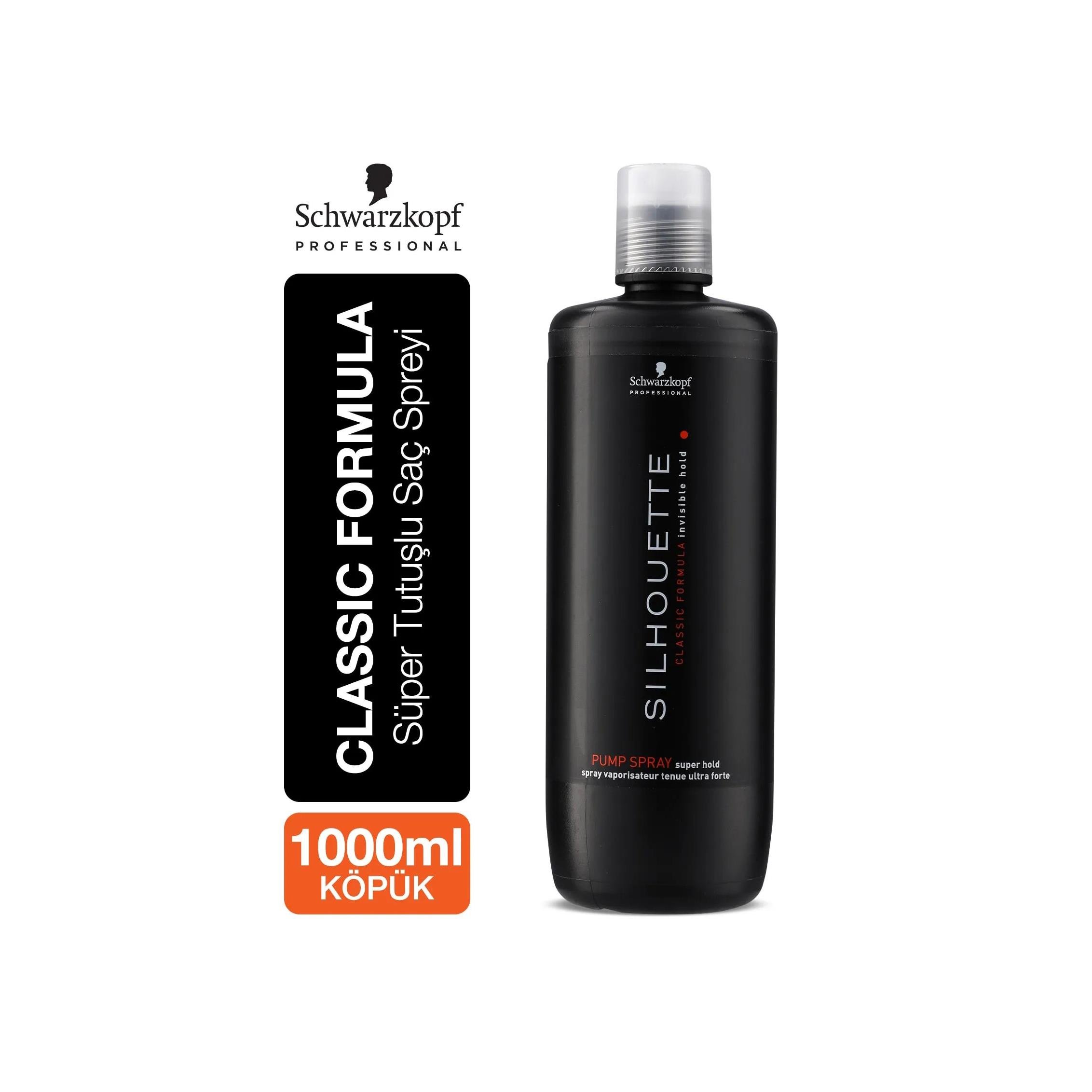 Schwarzkopf - SILHOUETTE SUPER SPREY GAZSIZ 1000 ML